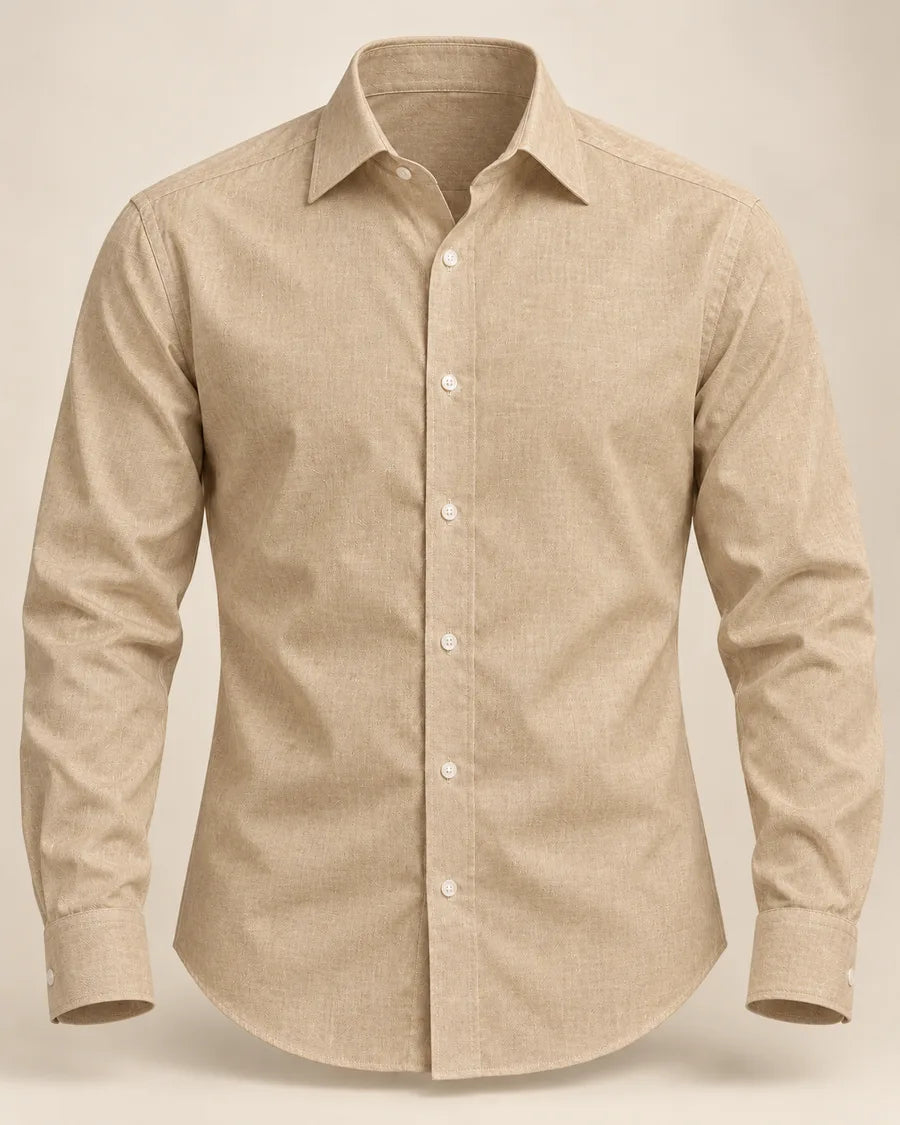 FormTailor Linen med lange ærmer